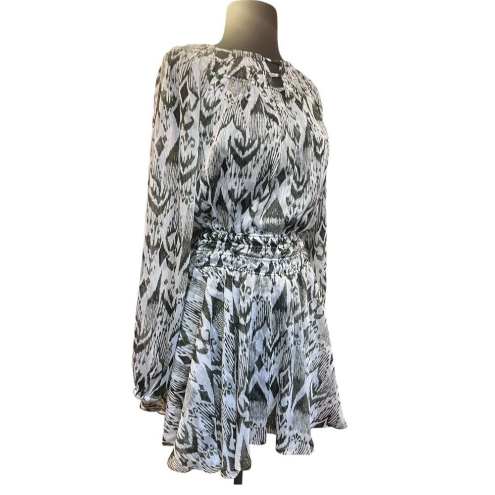 Misa Los Angeles Mercy Mini Dress S NWT Boho Goddess Easter  Ikat Fairy Ethereal - Picture 5 of 11